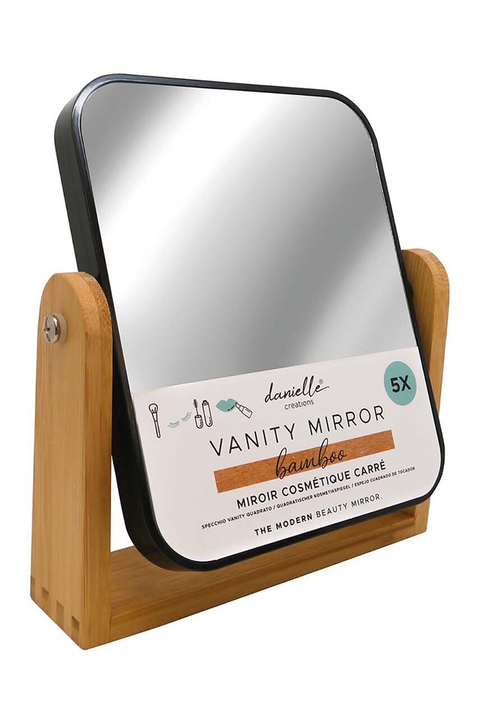 Kozmetické zrkadlo Danielle Beauty Bamboo Vanity viacfarebná DC.MD0002BK