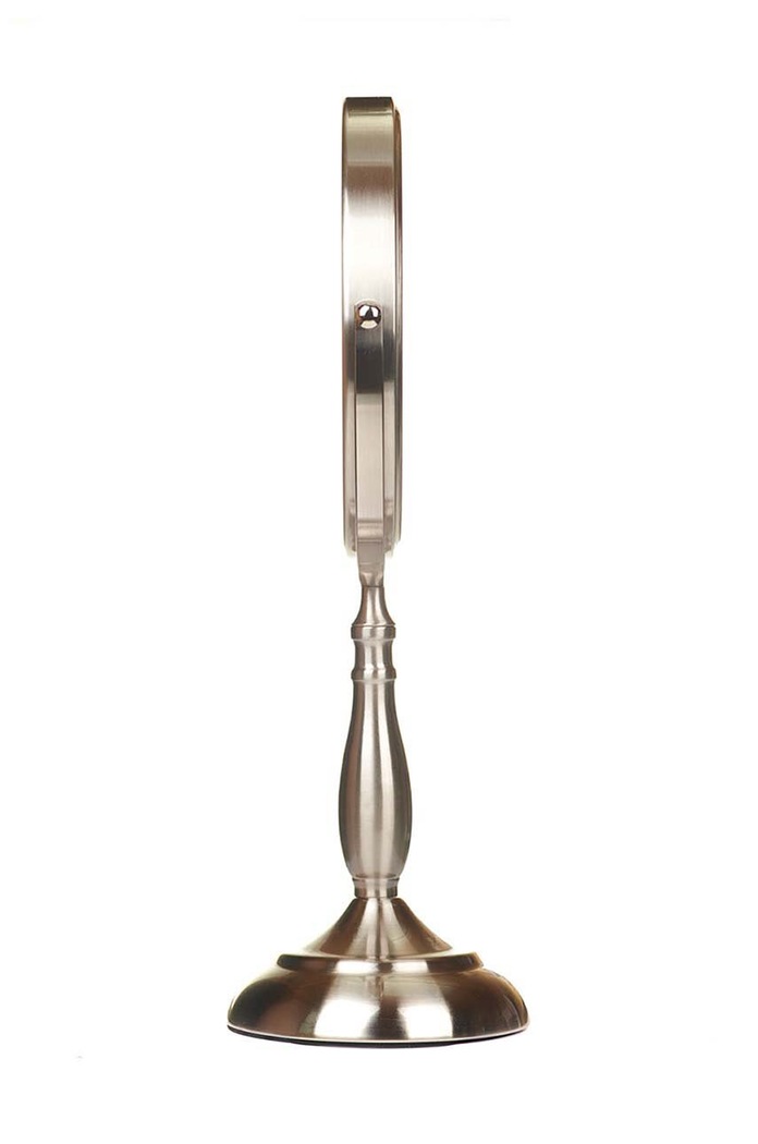 Obývacia izba a spálňa Kúpeľňové zrkadlo Danielle Beauty Satin Nickel Van D842 viacfarebná