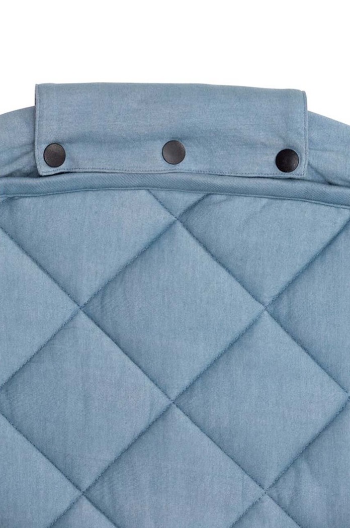 Obývacia izba a spálňa Podložka a taška na hračky Play & Go 2w1 Soft Organic p.g.org.dustyblue modrá