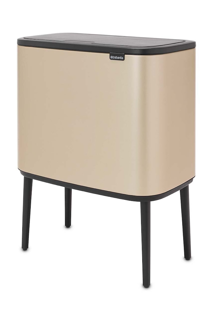 Brabantia cestino dei rifiuti Bo Touch, 11 + 23 L 304620 beige AA00