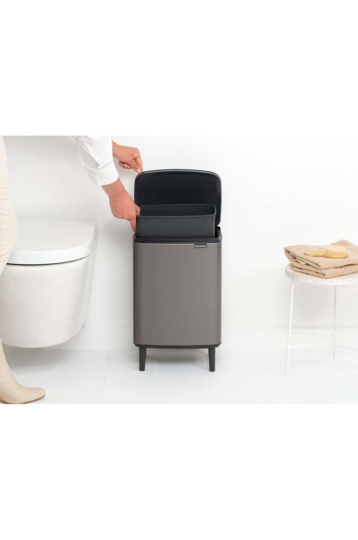 Koš za smeće Brabantia Bo Bin Hi 12 L 227288 siva
