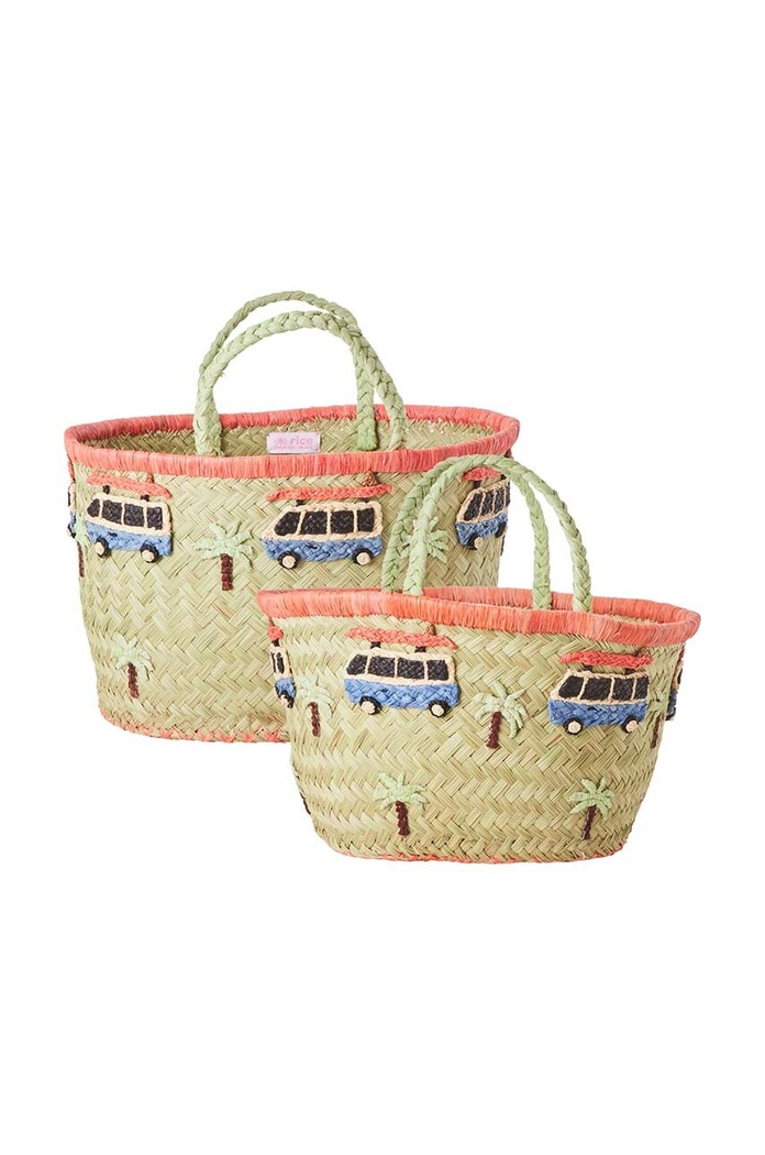Rice coș de depozitare multicolor BSSTO.2ZCAR