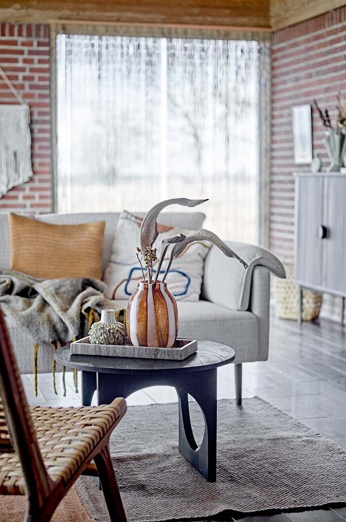 Salon i sypialnia Bloomingville wazon dekoracyjny 82060298 multicolor