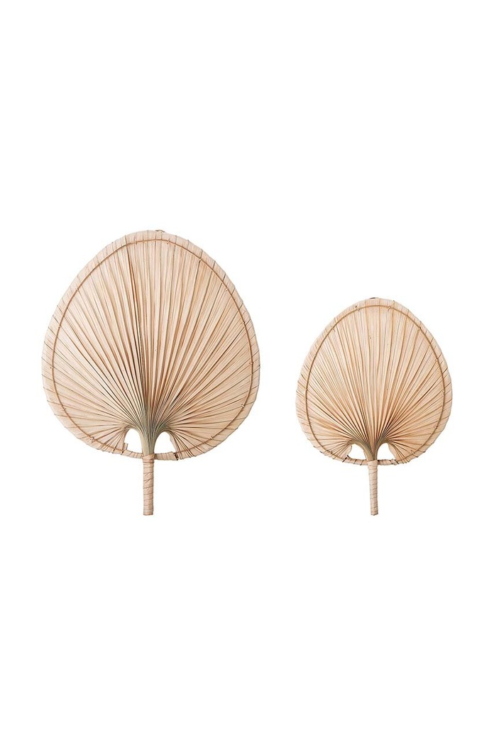 Nástěnná dekorace Bloomingville 2-pack béžová 82047198