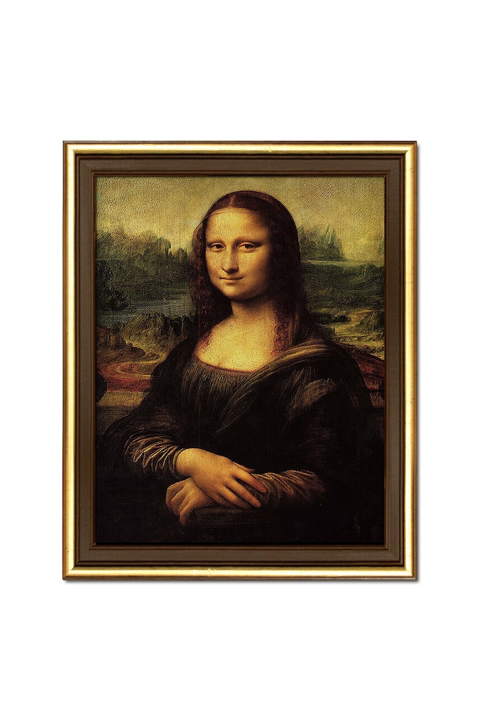 Αναπαραγωγή Leonadro Da Vinci, Mona Lisa 24 x 29 cm πολύχρωμο 165633