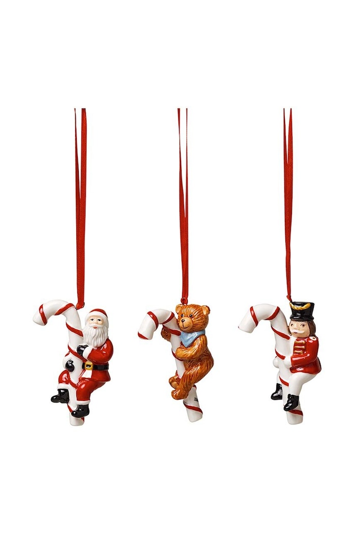 Σετ χριστουγεννιάτικων διακοσμήσεων Villeroy & Boch Nostalgic Ornament 3-pack πολύχρωμο 1483316690