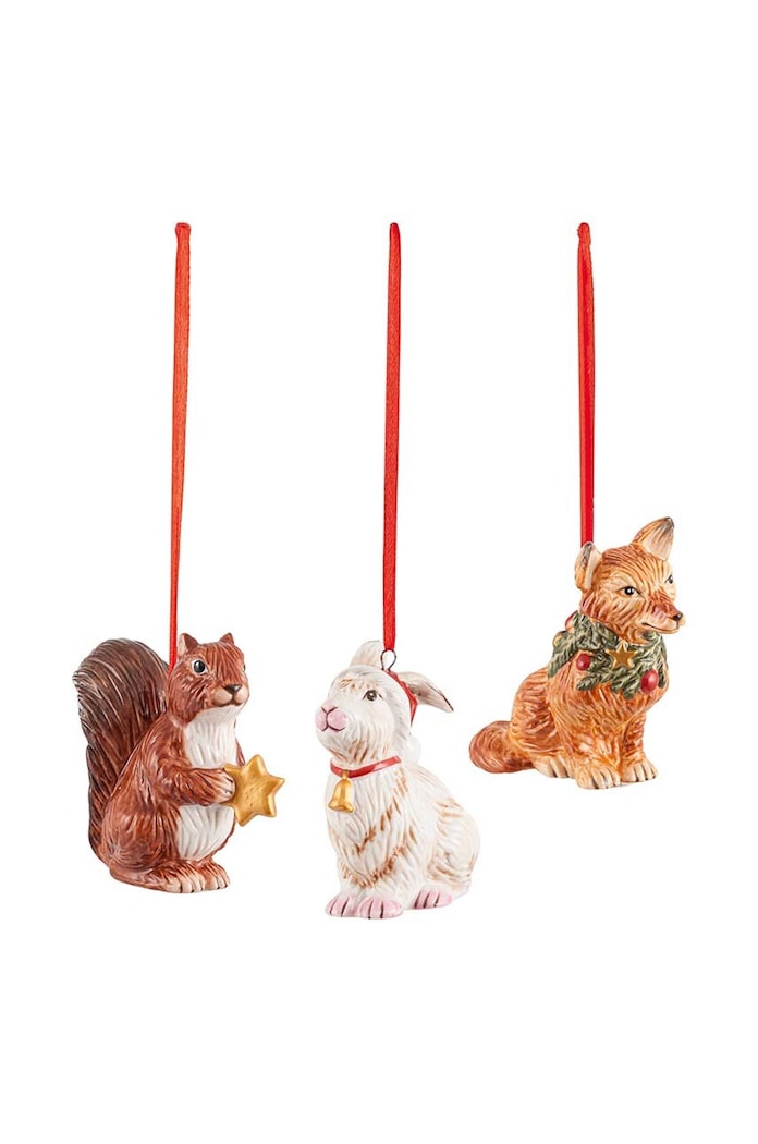 Комплект украшения елха Villeroy & Boch Nostalgic Ornaments (3 броя) многоцветен 1483316689