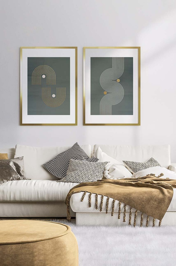 Nástenná dekorácia v ráme 58 x 78 cm viacfarebná 15.41.201.23276