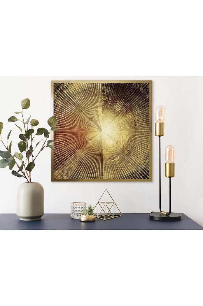 Obývacia izba a spálňa Nástenná dekorácia v ráme 73 x 73 cm 15.49.201.5070 viacfarebná