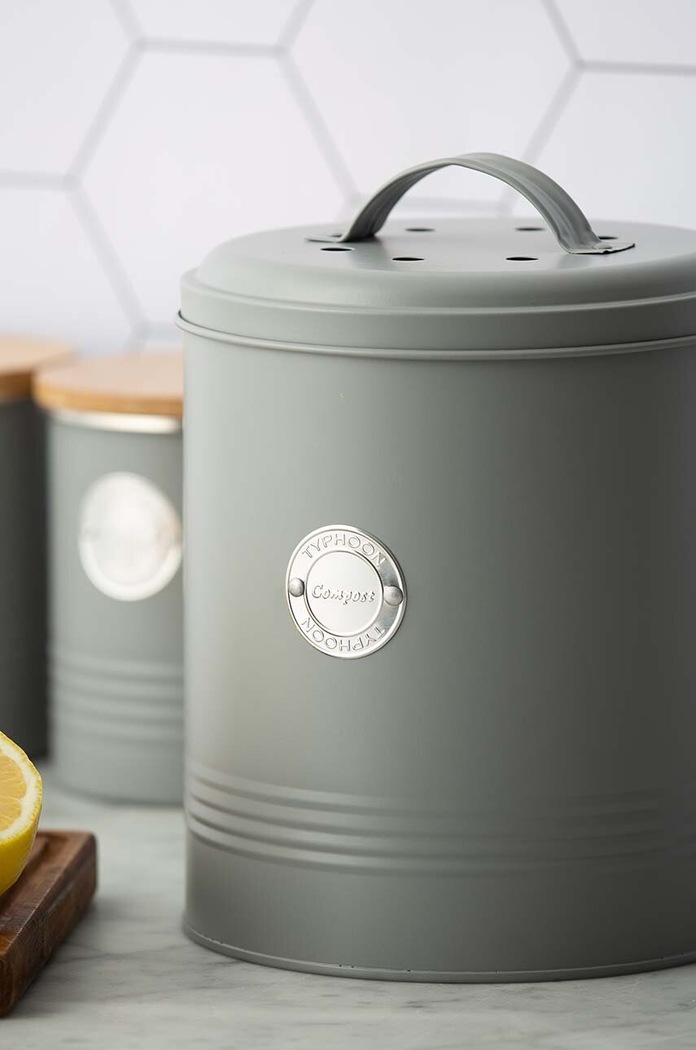 Baie Typhoon composter cu filtru Living 2,5 L 1401.063 gri