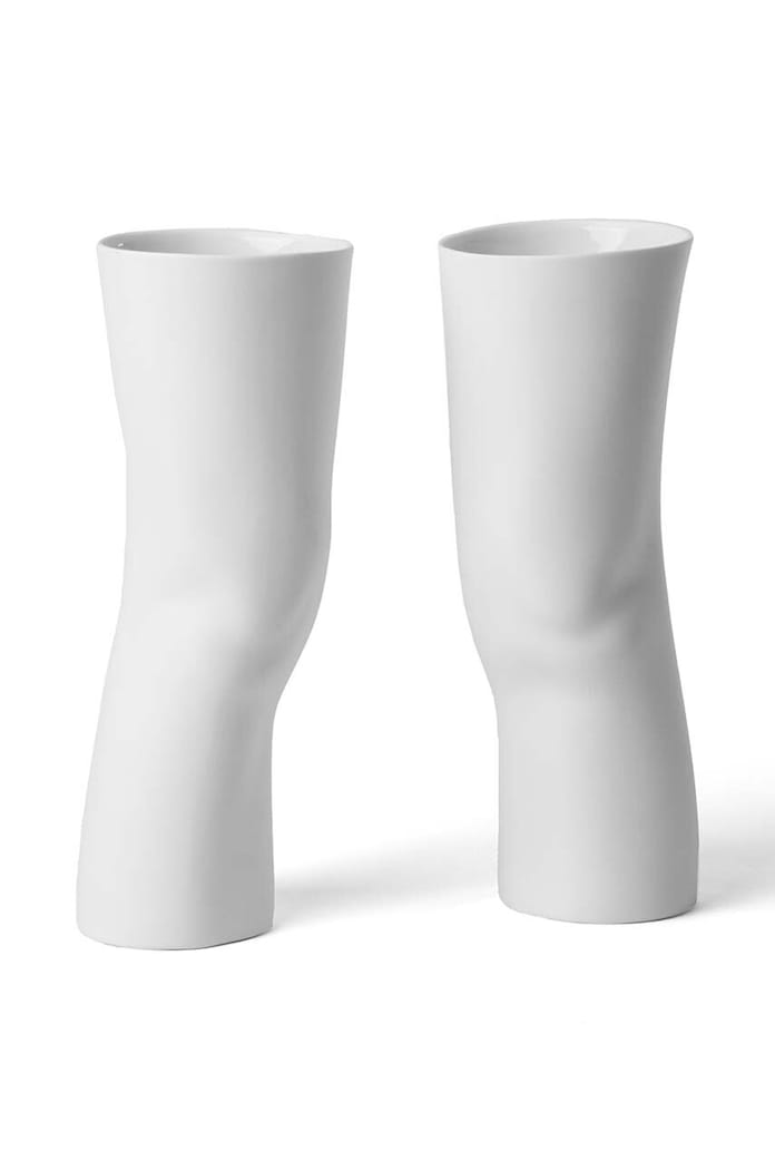 Seletti wazon dekoracyjny 2-pack biały 10098
