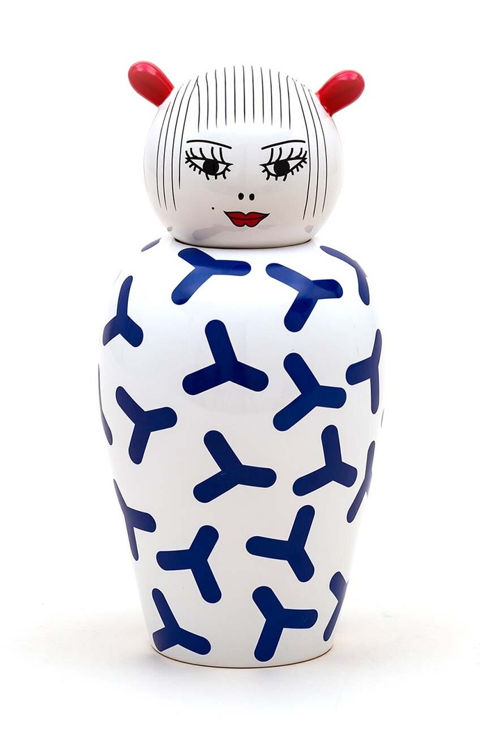 Seletti vaza decorativa Canopie Zoé multicolor 10533