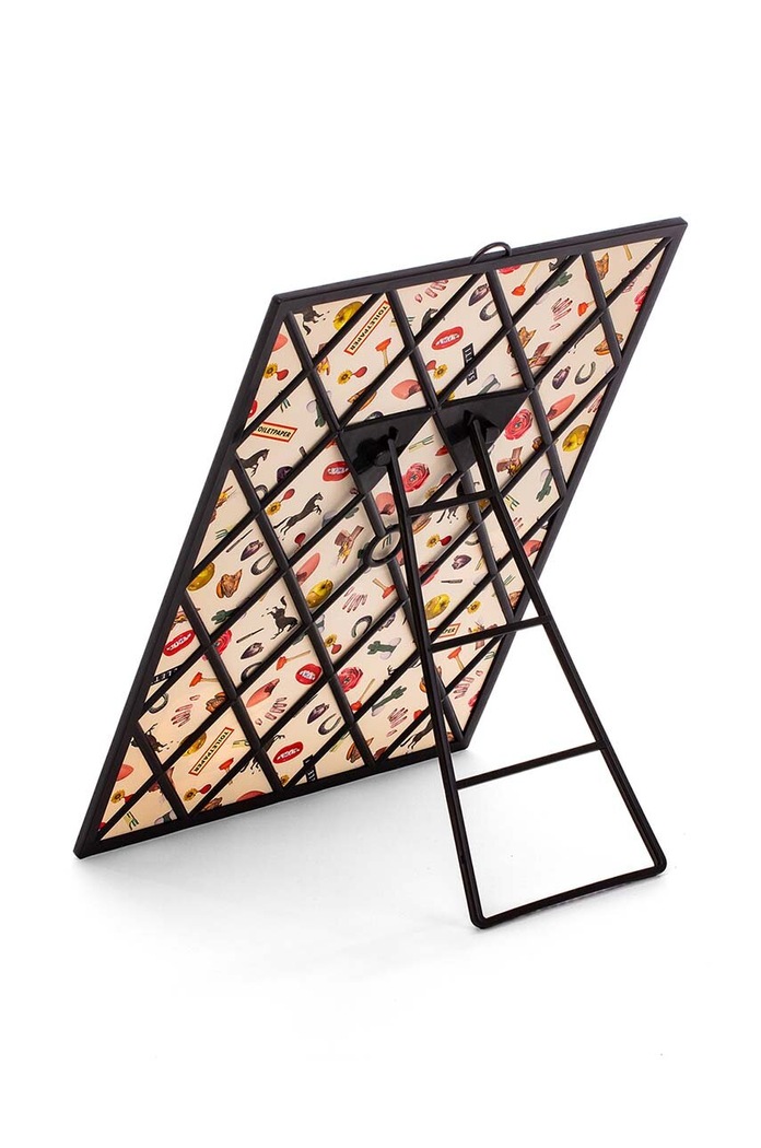 Seletti lustro ścienne Revolver 22,5 x 29,5 cm 17113 multicolor AA00