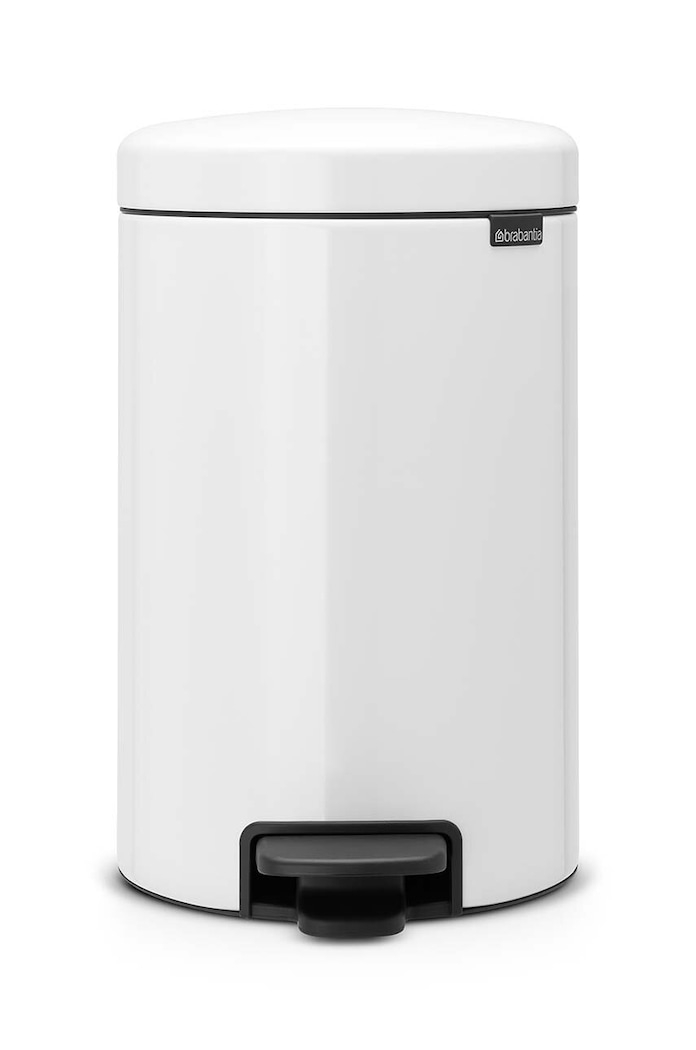 Brabantia cestino dei rifiuti NewIcon 12 L bianco 111969.