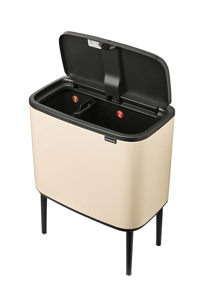 Odpadkový kôš Brabantia Bo Touch 11 + 23 L 201585 béžová