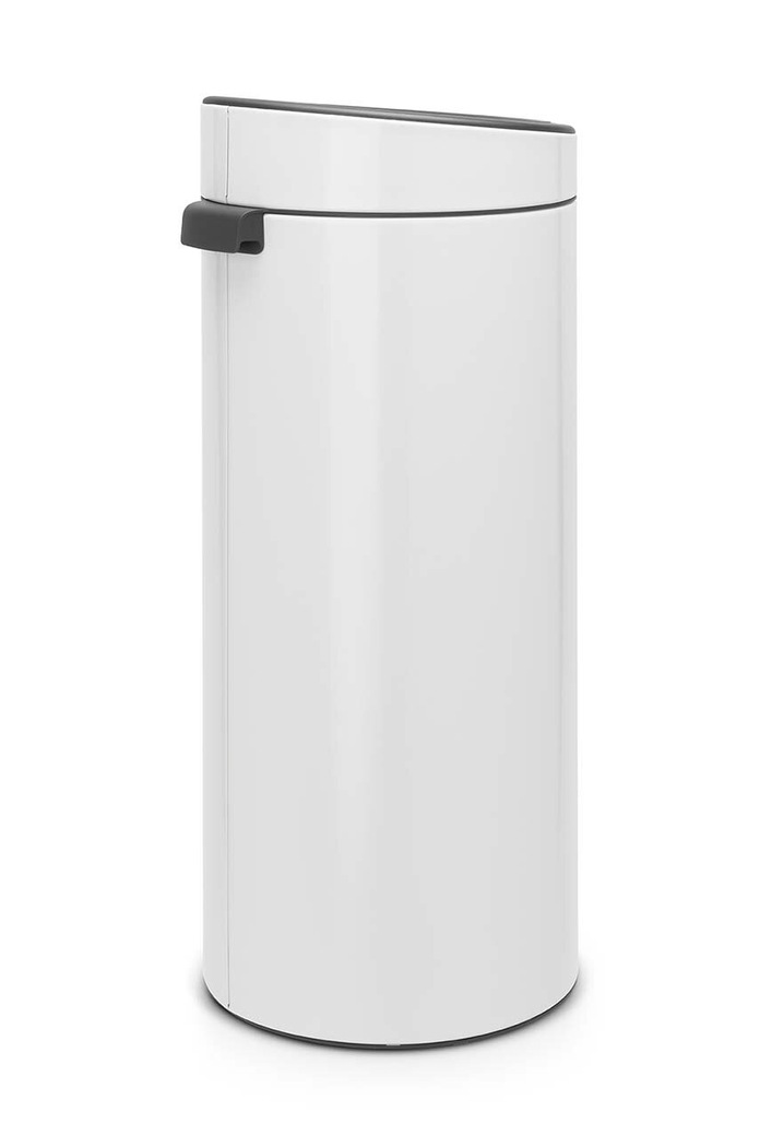Bagno Brabantia cestino dei rifiuti Touch Bin New, 30 L 115141 bianco