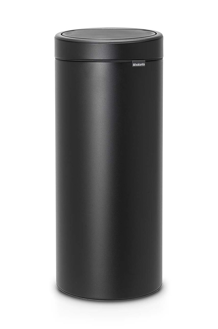 Brabantia cestino dei rifiuti Touch Bin New 30 L nero 128967