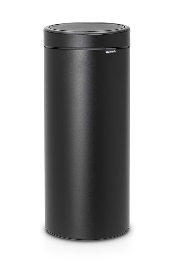 Brabantia cestino dei rifiuti Touch Bin New 30 L nero 128967
