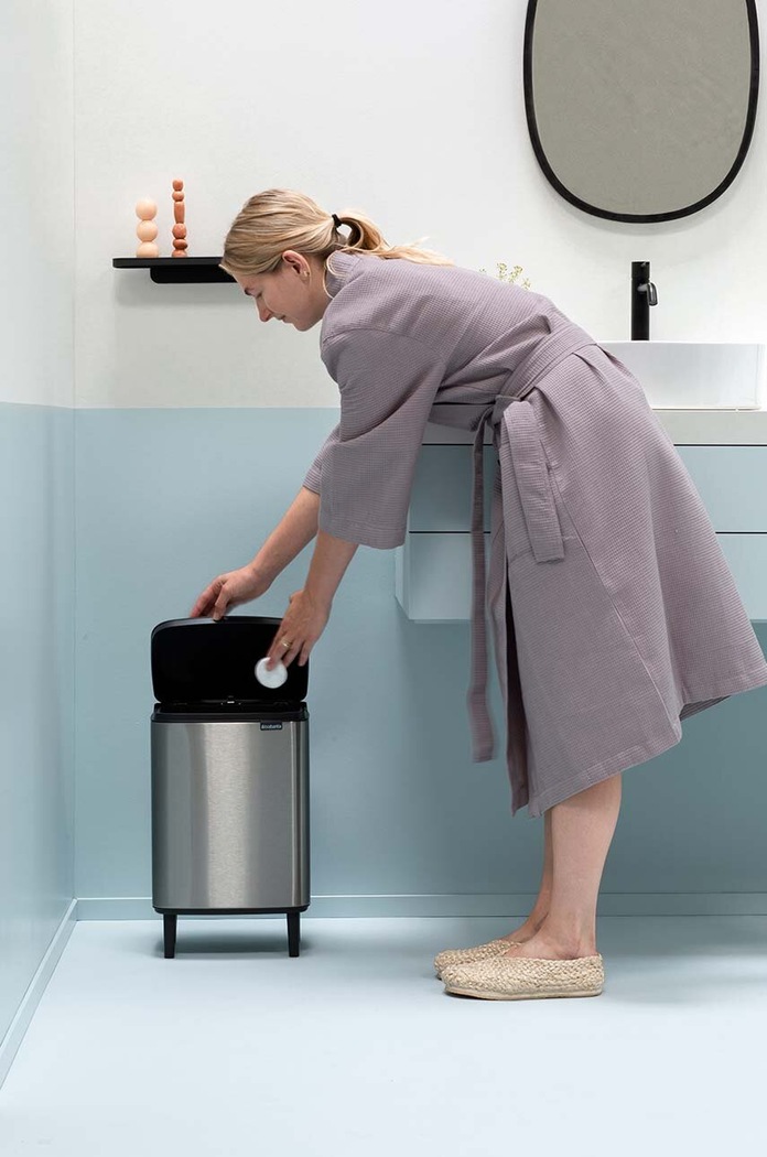 Koš za smeće Brabantia Bo Bin Hi 12 L 227264 siva