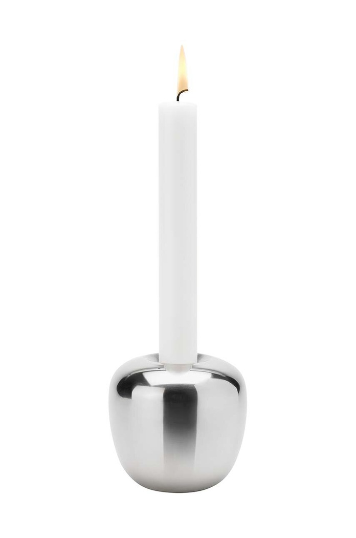 Obývací pokoj a ložnice Dekorativní svícen Stelton Ora 104. šedá