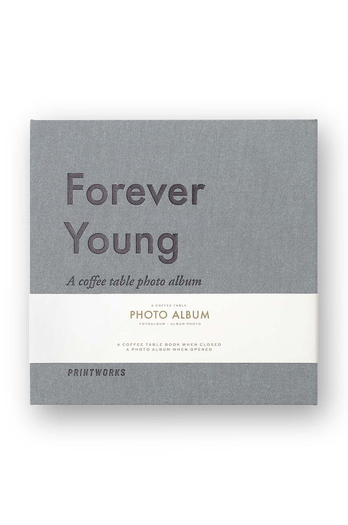 Fotoalbum Printworks Forever Young šedá PW00297