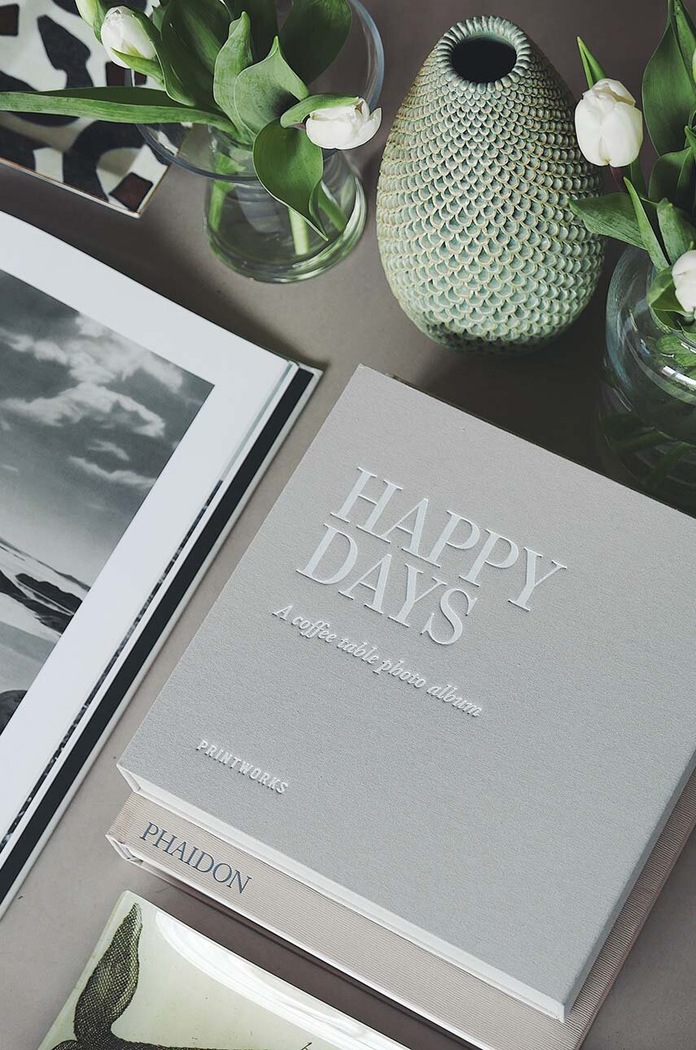 Lifestyle Fotoalbum Printworks Happy Days PW00465 šedá