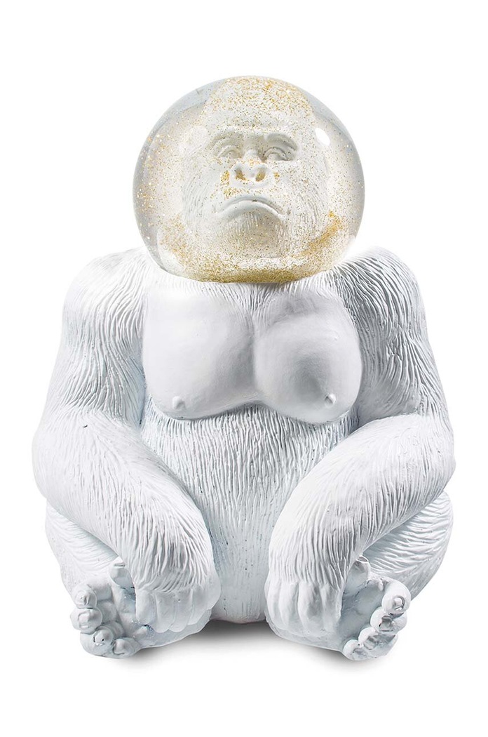 Donkey dekoracja Summerglobe The Gorilla biały 330450