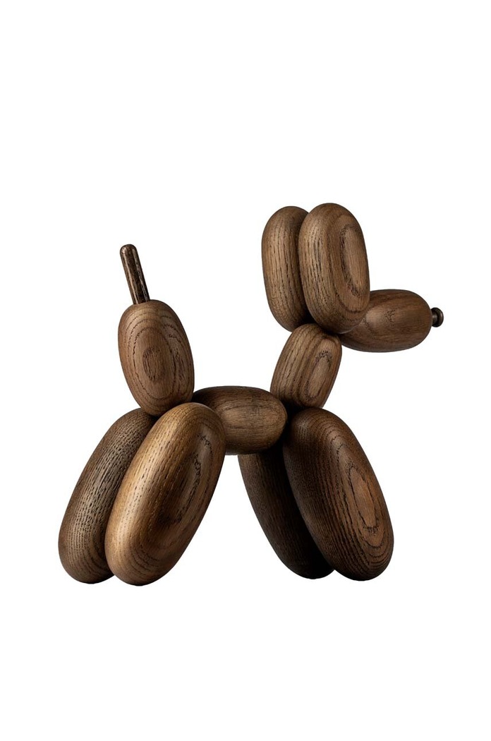 Obývacia izba a spálňa Dekorácia Boyhood Ballon Dog Smoked S BOY.400026 hnedá