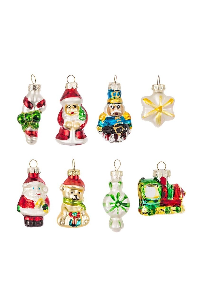 set de globuri de crăciun 8-pack multicolor 147173