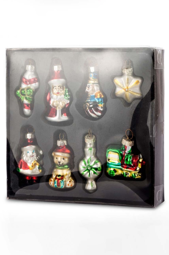 set de globuri de crăciun 8-pack 147173 multicolor AA00