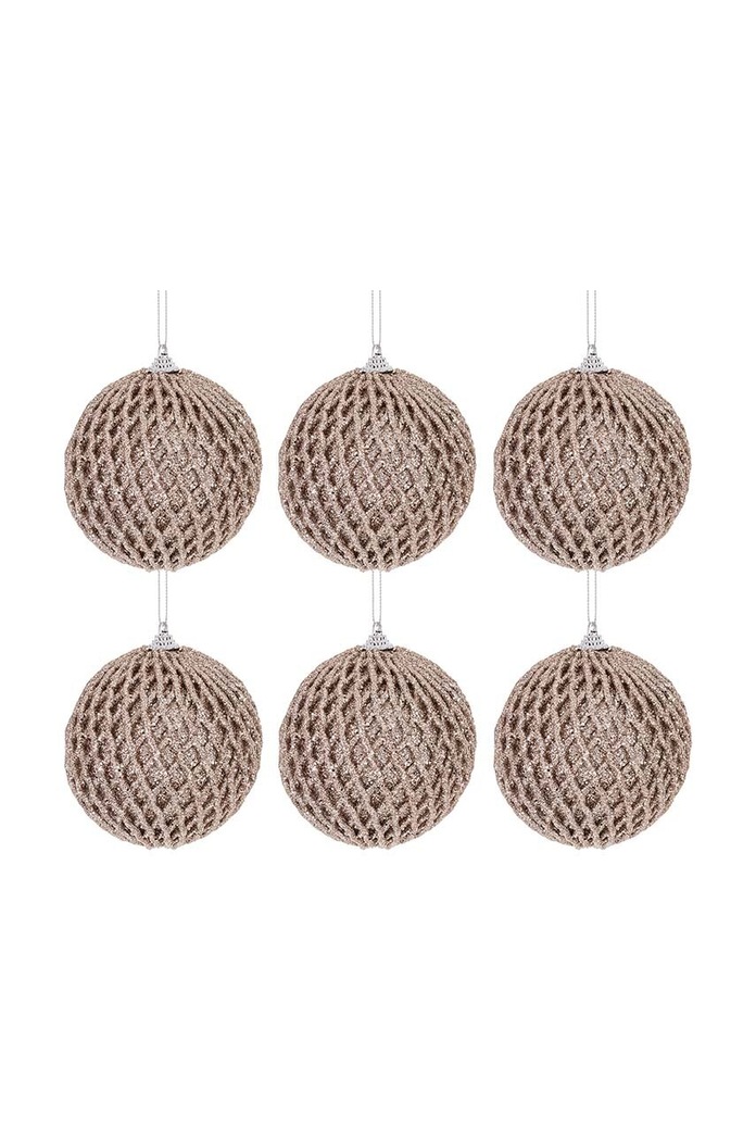 Zestaw bombek choinkowych 6-pack multicolor 156697