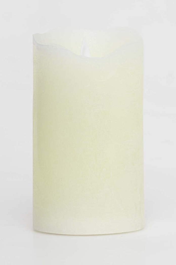 Led sviečka Dorre Elvira biela 5.8370