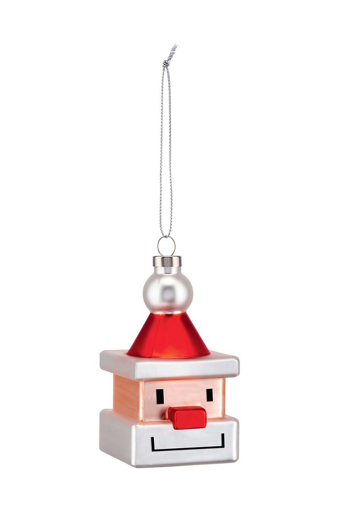 Украса за елха Alessi Santa Cube GJ02.1 многоцветен AA00