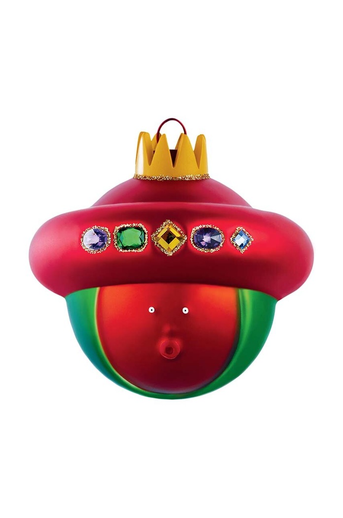 Alessi palle di natale Baldassarre multicolore AMJ13.10
