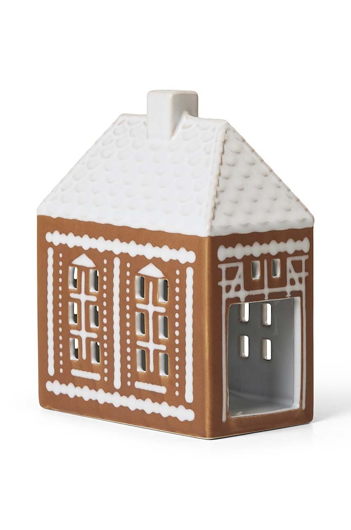 Декоративен фенер за свещ Kähler Gingerbread M многоцветен 693523