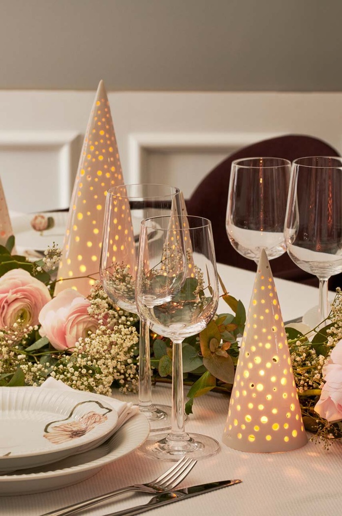 Sfesnic decorativ Nobili Kähler 692419 alb