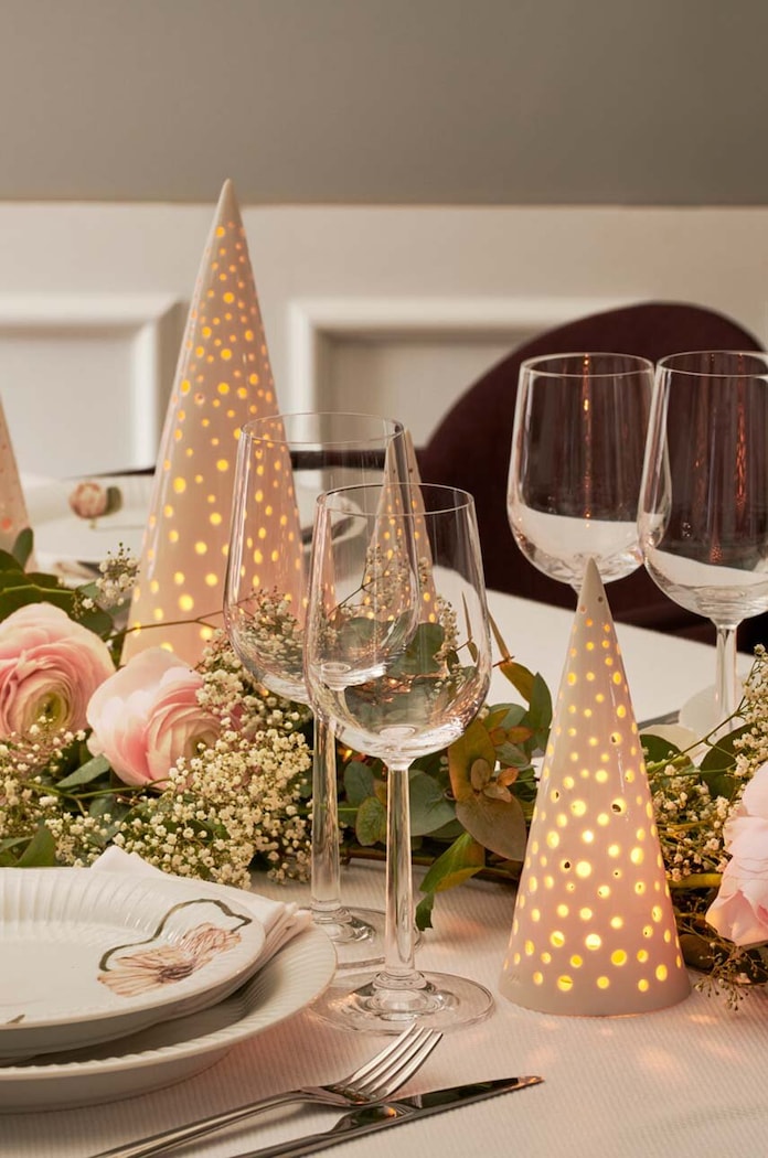 Sfesnic decorativ Nobili Kähler 692419 alb