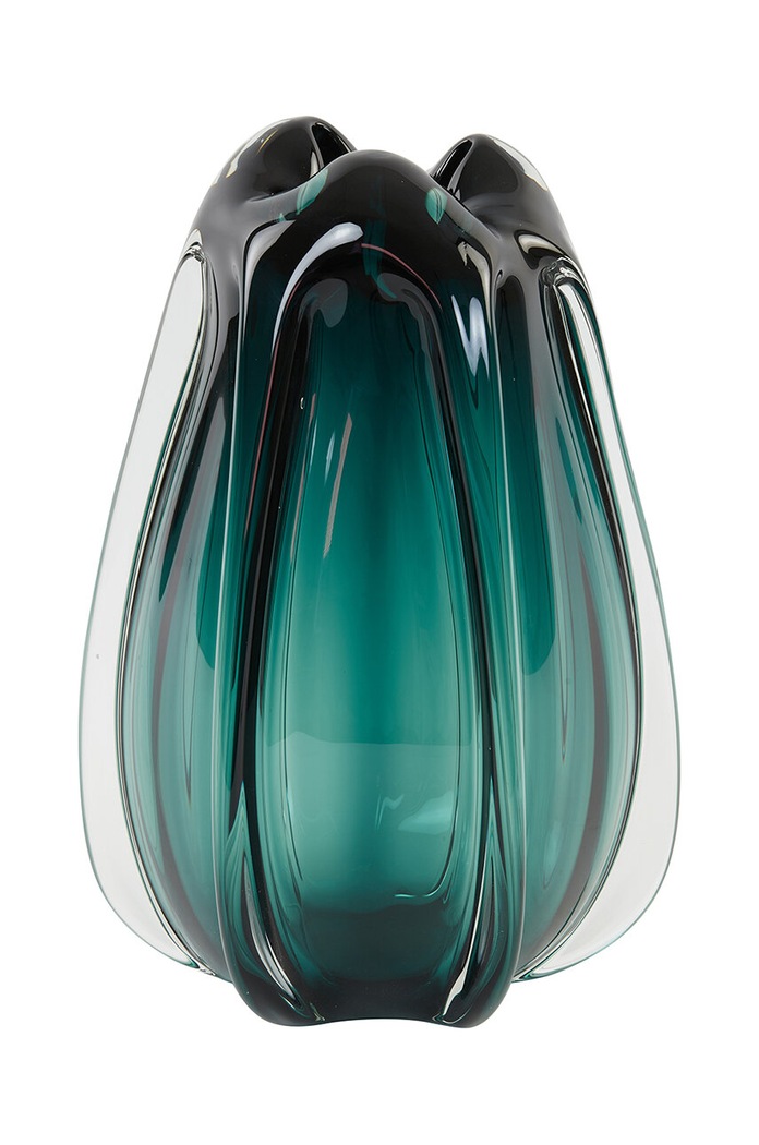 Light & Living vaza decorativa Murela turcoaz 5810393