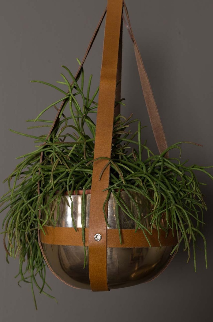 Závesný kvetináč Dutchbone Oasis 47 × 21 cm viacfarebná 7300002