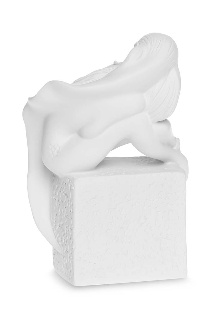 Christel figurka dekoracyjna 17 cm Ryby DK94132 biały AA00