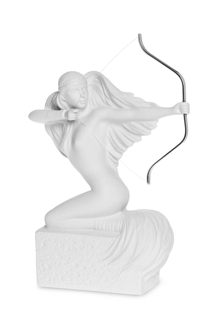 Dekorativní figurka Christel 22 cm Střelec bílá DK94141