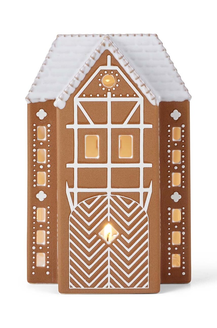 Kähler felinar Gingerbread Lighthouse L 693522 portocaliu AA00