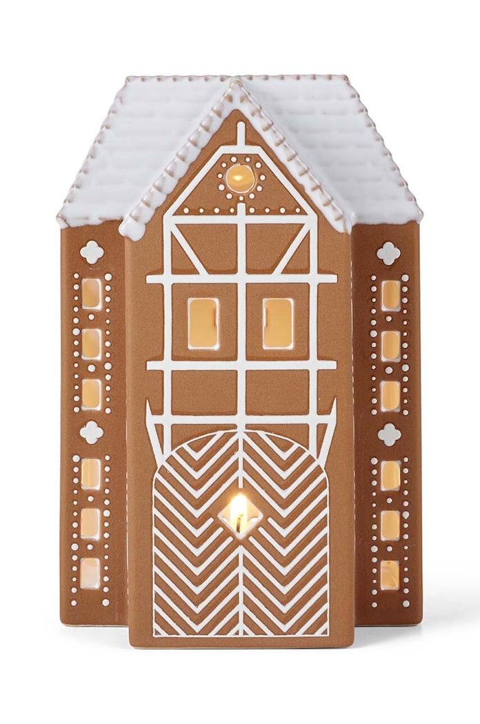 Kähler felinar Gingerbread Lighthouse L 693522 portocaliu AA00