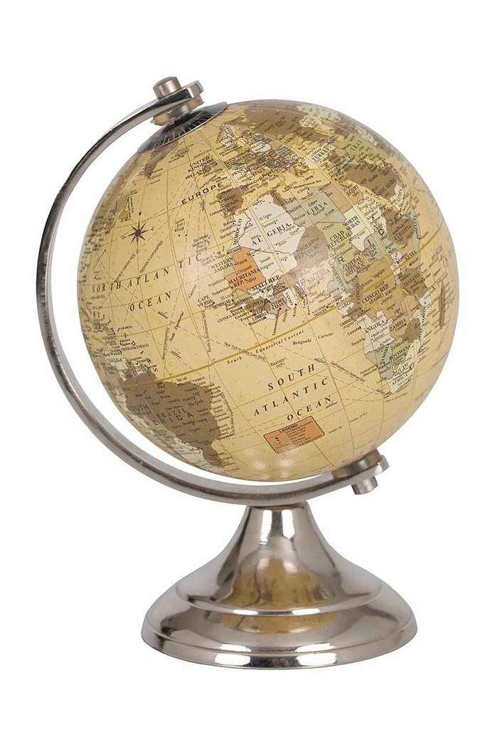 Margit Brandt asztali földgömb Globe on Stem többszínű 725642
