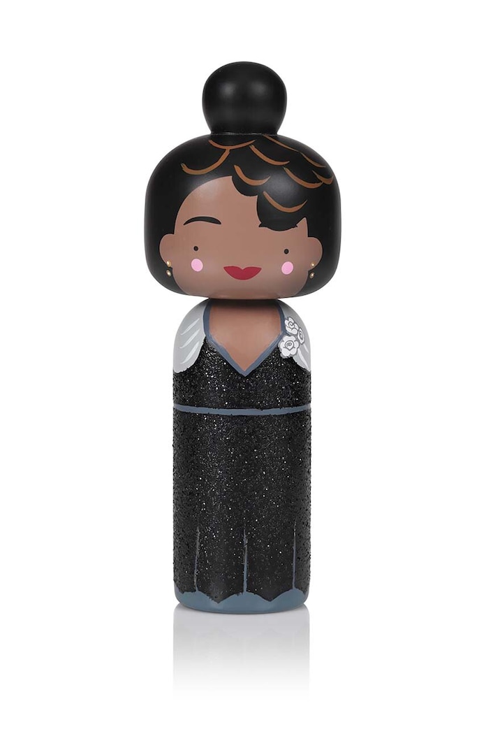 Lucie Kaas lalka kokeshi Ella Fitzgerald multicolor SI01EF