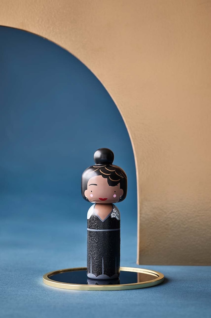 Lifestyle Lucie Kaas lalka kokeshi Ella Fitzgerald SI01EF multicolor