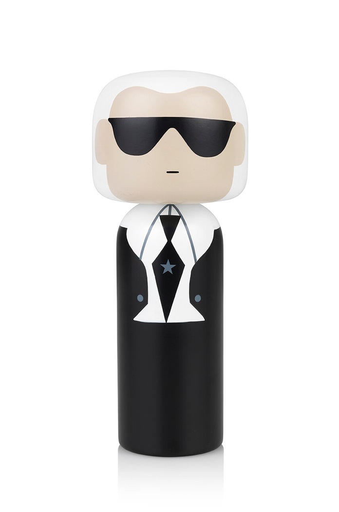 Lucie Kaas lalka kokeshi Karl multicolor SI02KAL
