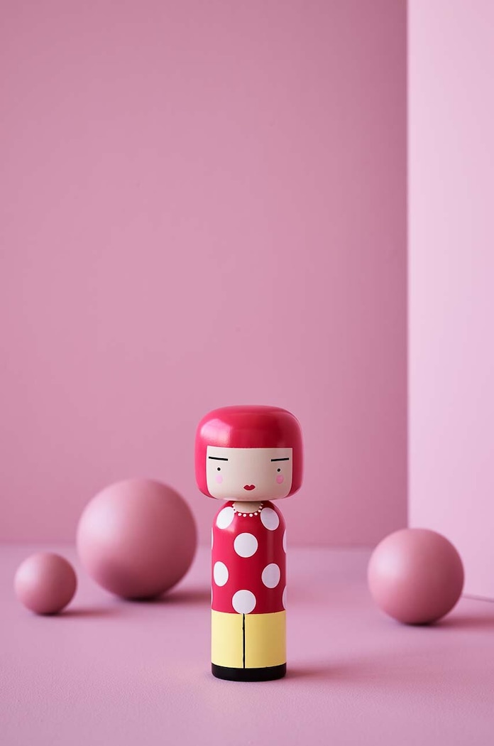 Lucie Kaas kokeshi baba Dot SI01DO többszínű AA00