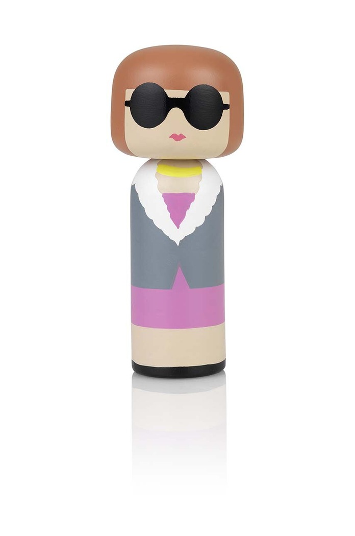 Lucie Kaas lalka kokeshi Anna multicolor SI01AN