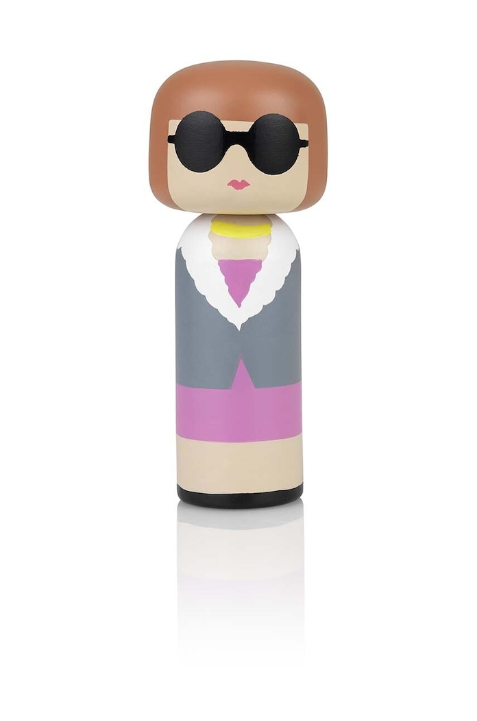 Lucie Kaas lalka kokeshi Anna multicolor SI01AN